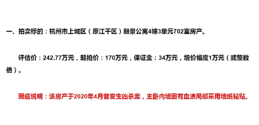2025最新免费资料大全和凶宅竞拍14轮后成交与杭州一凶宅竞拍14轮后成交